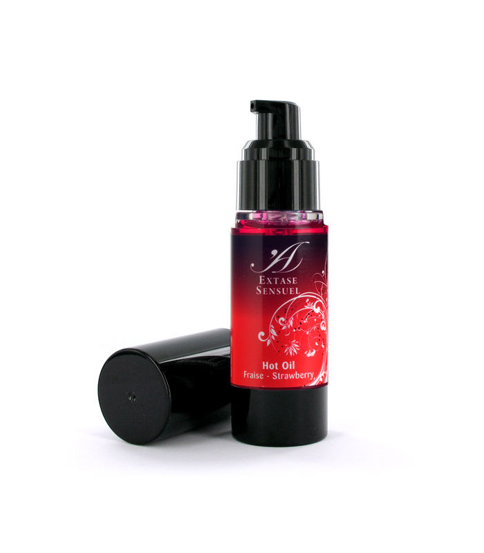 Extase Sensual huile chaleur fraise 30 ml