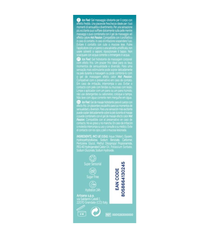 Control gel 3-en-1 sensation glace 200 ml