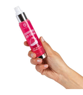 Secretplay Cosmetic — Lubrifiant 2-en-1 effet chaleur fraise & crème 50 ml