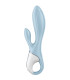 Satisfyer Air Pump Bunny 1 bleu — rabbit gonflable, vue principale