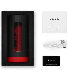 LELO F1S V3 rouge — profil design suédois