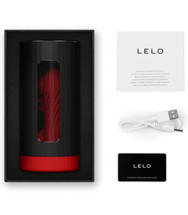 LELO F1S V3 rouge — profil design suédois