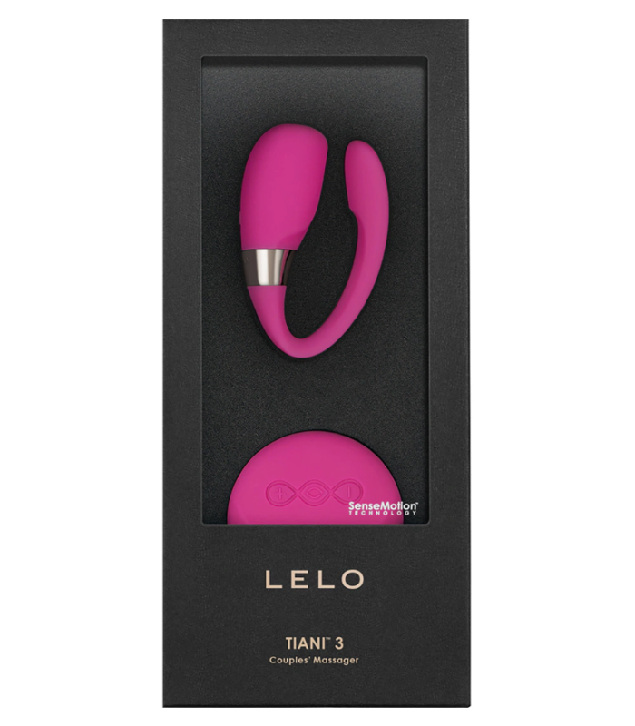 LELO Tiani 3 Insignia cerise — profil design suédois