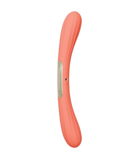 LELO Boomerang rouge corail — vibrateur double extrémité, vue principale