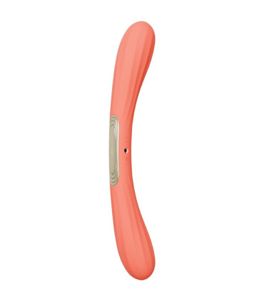 LELO Boomerang rouge corail — vibrateur double extrémité, vue principale