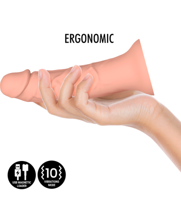 Dildo Asher Original M — profil taille intermédiaire