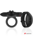 Agron Black & Silver — vibrations modulables silicone souple