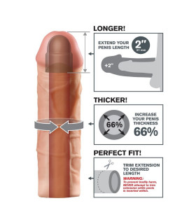 Mega Extension 2 — profil XL réaliste