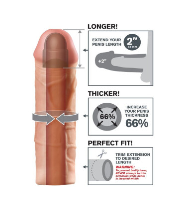 Mega Extension 2 — profil XL réaliste