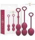 Intense Charli bordeaux — kit boules de Kegel, vue principale