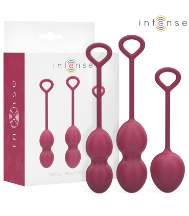 Intense Charli bordeaux — kit boules de Kegel, vue principale