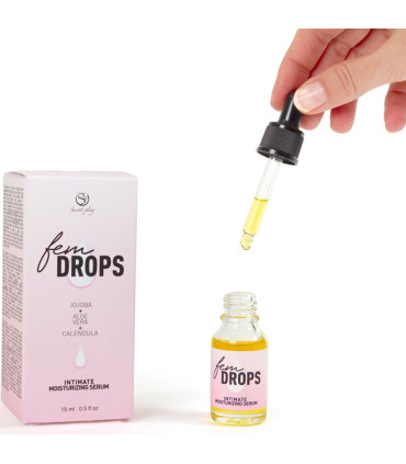Secretplay Fem Drops, compte-gouttes et texture du sérum
