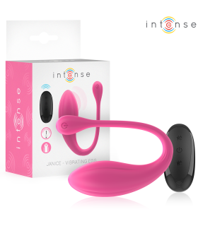 Intense Janice rose — vibrateur en U double stimulation, vue principale