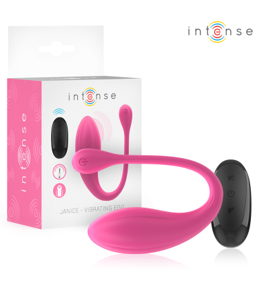 Intense Janice rose — vibrateur en U double stimulation, vue principale