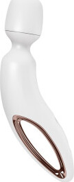 Satisfyer Wand-erland, détail de la base et anneau or rose