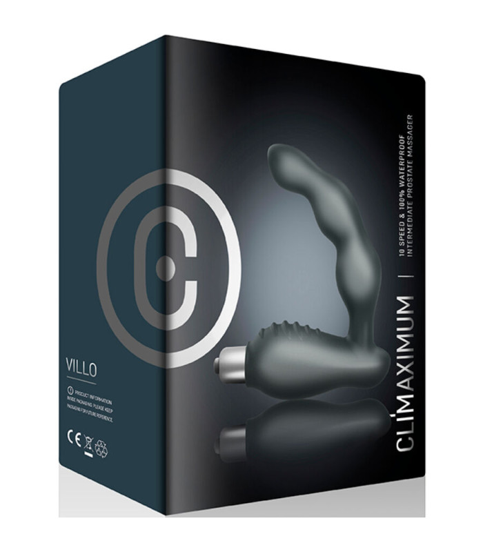 Vibrateur prostatique Villo — profil stimulation P-spot
