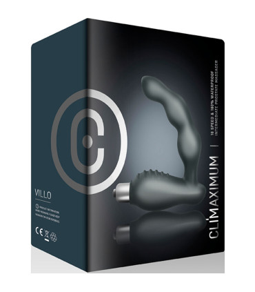 Vibrateur prostatique Villo — profil stimulation P-spot