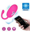 Pretty Love — Œuf vibrant rechargeable Doreen magenta télécommande
