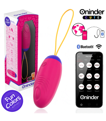 Oninder Cute — silicone vibrations et tapotements connectés