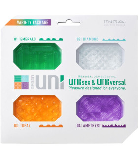 Tenga Uni Variety — pack de dés bien-être masculin, vue principale