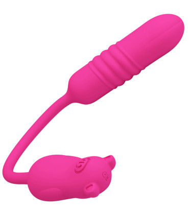 Nobikuma Pretty Love — silicone rose vibrations modulables