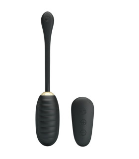 Pretty Love Doreen luxe noir — oeuf vibrant télécommande, vue principale
