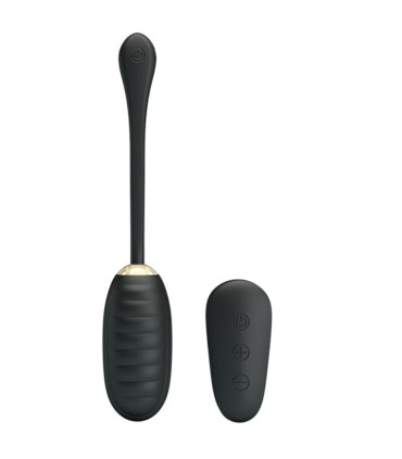 Pretty Love Doreen luxe noir — oeuf vibrant télécommande, vue principale