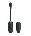 Pretty Love — Oeuf vibrant rechargeable Doreen luxe noir télécommande