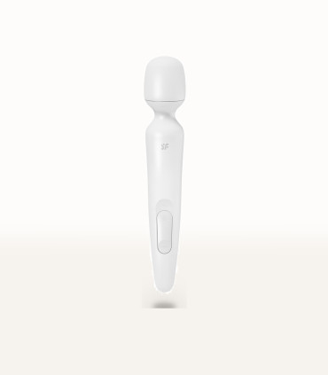 Satisfyer Wand-erland, vibromasseur wand blanc — visuel studio