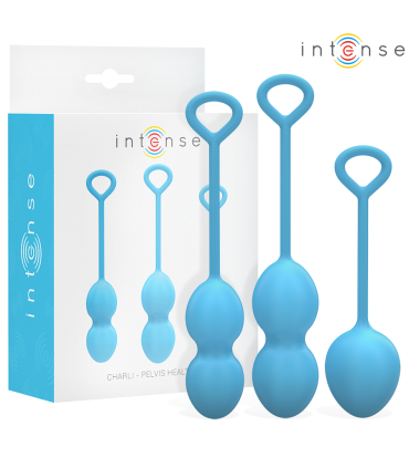Intense Charli bleu — kit Kegel Sélection douce, vue principale