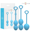 Intense — Kit boules de Kegel Charli bleu