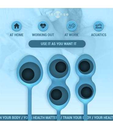 Kit Kegel Charli — profil bien-être intime bleu