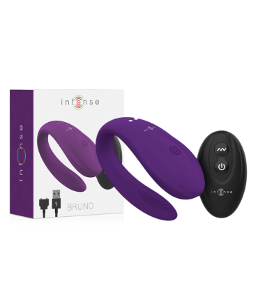 Bruno Intense — stimulation duo finition lilas