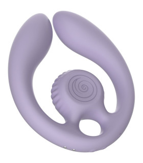 Snail Vibe Gizi Duo lilas — stimulateur couples, vue principale