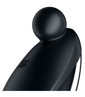 Satisfyer Spot On 2, détail de l'embout silicone noir
