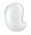SATISFYER - CUTIE GHOST VIBRATEUR  POSER BLANC