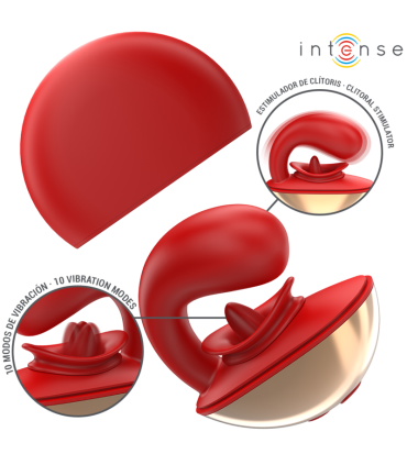 Mariah Intense — 10 vibrations forme U rouge