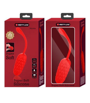 Pretty Love oeuf texture marine rouge — Sélection douce, vue principale