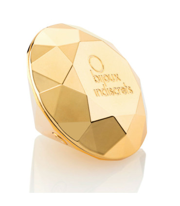 Bijoux Indiscrets Twenty One — profil et design diamant doré