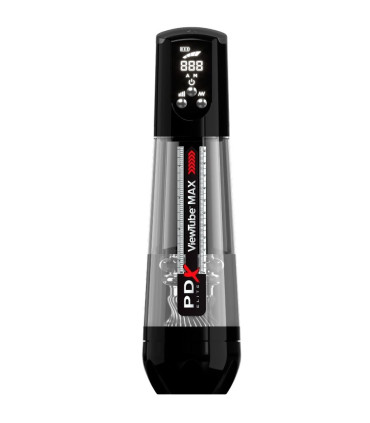 PDX Elite ViewTube Max View — masturbateur auto bien-être homme, vue principale
