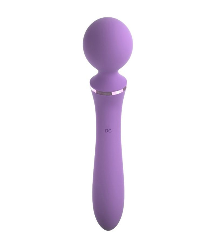 Duo wand Fantasy For Her — double embout vibrations modulables