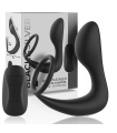 Black&Silver — Masseur anal télécommande rechargeable silicone noir