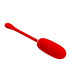 Oeuf Julius Pretty Love — rouge imperméable rechargeable