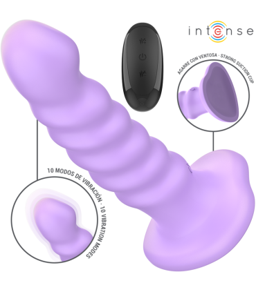 Vibrateur Brenda Intense — spirale 10 vibrations télécommande