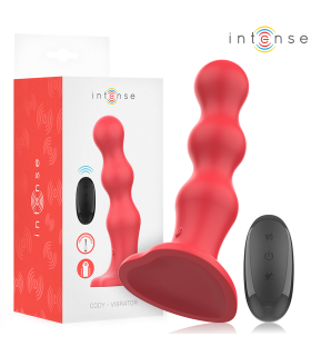 Intense Cody rouge — vibrateur premium homme ventouse, vue principale