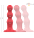 Intense Cody — profil ventouse premium rouge
