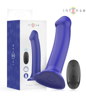 Intense Victoria bleu foncé — vibrateur premium homme ventouse, vue principale