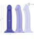 Intense Victoria — profil ventouse premium bleu foncé