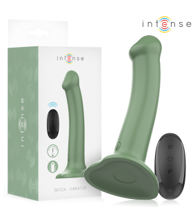 Intense Becca vert — vibrateur premium homme ventouse, vue principale