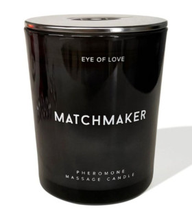 Eye of Love Matchmaker, bougie massage 150 ml — pot noir